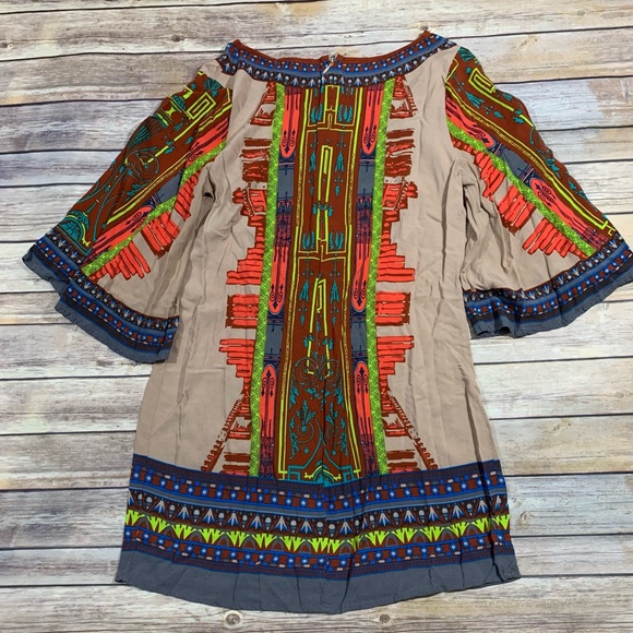 Flying Tomato Art Deco meets Aztec tunic - Picture 3 of 3